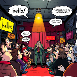 Whose Hello Is It Anyway? - Text-based game