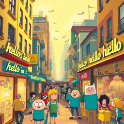 Hello, Whose Hello Is It Anyway? - Text-based game