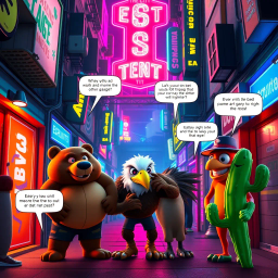 Mascot Mayhem - Text-based game