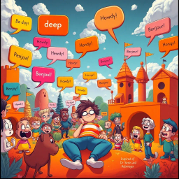 Whose Hello is it Anyway? - Text-based game