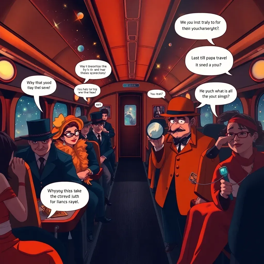 Murder on the Comet Express
