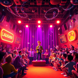 Whose Laugh Is It Anyway? - Text-based game