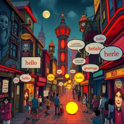 Whose Hello is it Anyway? - Text-based game