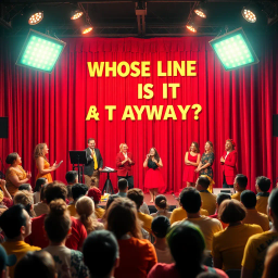 Whose Line is it, Anyway? - Text-based game
