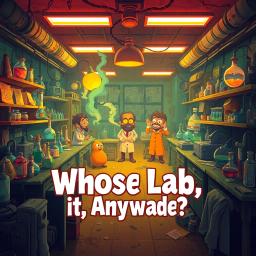 Whose Lab Is It, Anyway? - Text-based game