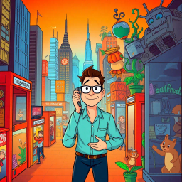 Whose Hello Is It Anyway? - Text-based game