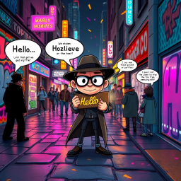 Whose Hello Is It Anyway? - Text-based game