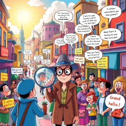 Whose Hello Is It Anyway? - Text-based game