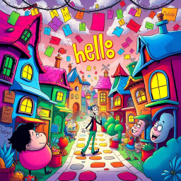 Whose Hello Is It, Anyway? - Text-based game