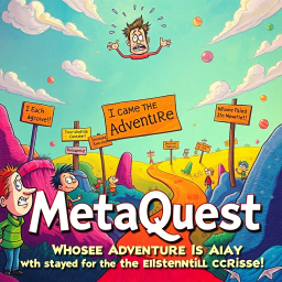 MetaQuest: Whose Adventure is it Anyway? - Text-based game