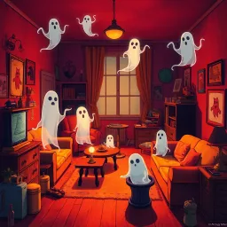 Whose Ghost Is It Anyway? - Text-based game