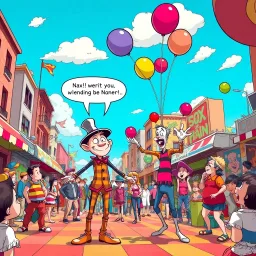 Mirthful Mayhem: Who's Hello Is It Anyway? - Text-based game