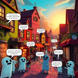 Whose Ghost Is It Anyway? - Text-based game
