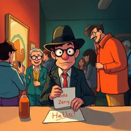 Whose Hello Is It Anyway? - Text-based game