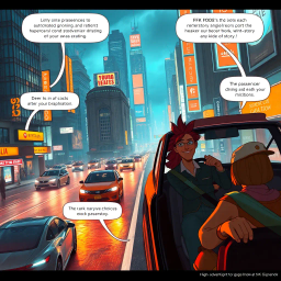 Drive & Survive: The Ride of a Lifetime - Text-based game