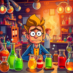 Whose Lab is it Anyway? - Text-based game