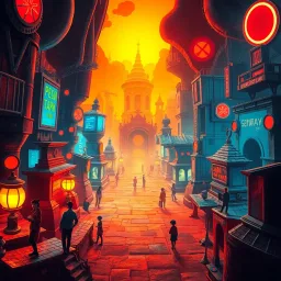 Nexus of Narratives - Text-based game