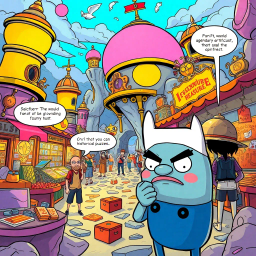 Relic Rumble: Whose Is It Anyway? - Text-based game