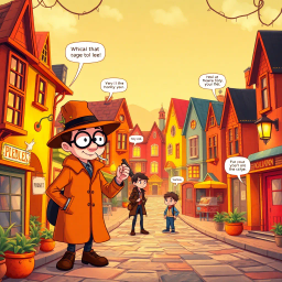 Who Said Hello? - Text-based game