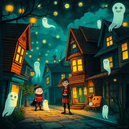 Whose Ghost is it Anyway? - Text-based game