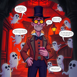 Whose Ghost is it Anyway? - Text-based game