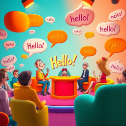 Whose Hello Is It Anyway? - Text-based game