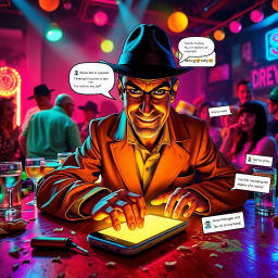 Whose Phone is This, Anyway? - Text-based game