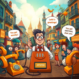 Whose Hello is it Anyway? - Text-based game