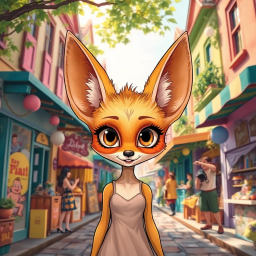 Fennec Frights - Text-based game