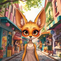 Fennec Frights - Text-based game