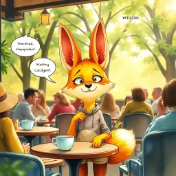 Fumble and Fluster: Fennec Follies - Text-based game
