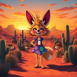 Fennec Follies - Text-based game