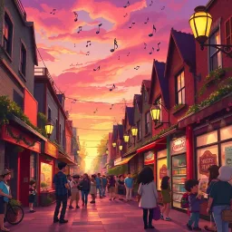 Sidewalk Symphony - Text-based game