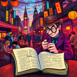 Whose Diary Is It Anyway? - Text-based game