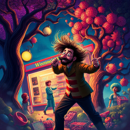 Whose Mayhem Is It Anyway? - Text-based game