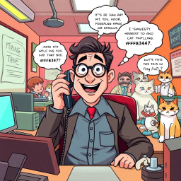 Whose Hello Is It Anyway? - Text-based game