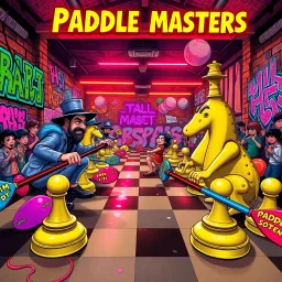 Paddle Masters: The Chess Duel - Text-based game
