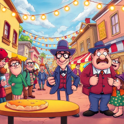 Mystery & Mirth: A Whodunit Whirlwind - Text-based game