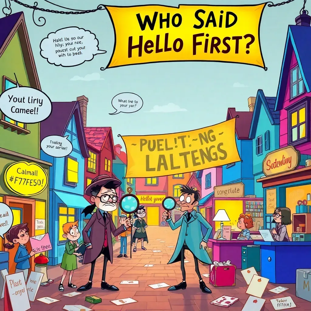 Whose Hello Is It Anyway?