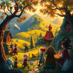 Realm of Revelry - Text-based game