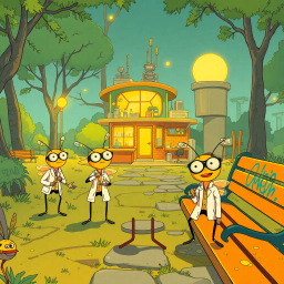 Photon Defenders: Bug Busters - Text-based game