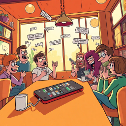 Whose Phone Is This, Anyway? - Text-based game