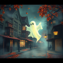 Ghostly Conundrum - Text-based game