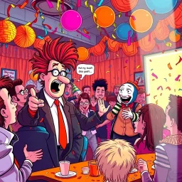 Whose Mirth Is It Anyway? - Text-based game