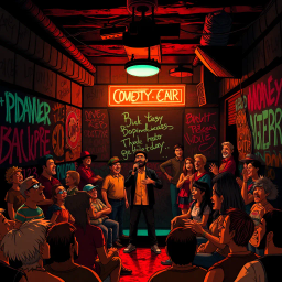 Whose Mirth Is It Anyway? - Text-based game