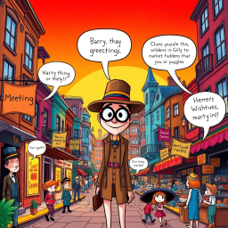 Whose Hello Is It Anyway? - Text-based game