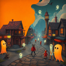 Whose Ghost Is It Anyway? - Text-based game