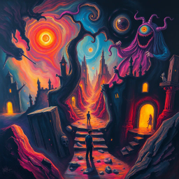 Nightmare Chronicles: Whose Dream Is It Anyway? - Text-based game