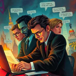 Chronicles of the Conflicted Communiqué - Text-based game