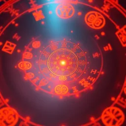 Spinning Glyphs